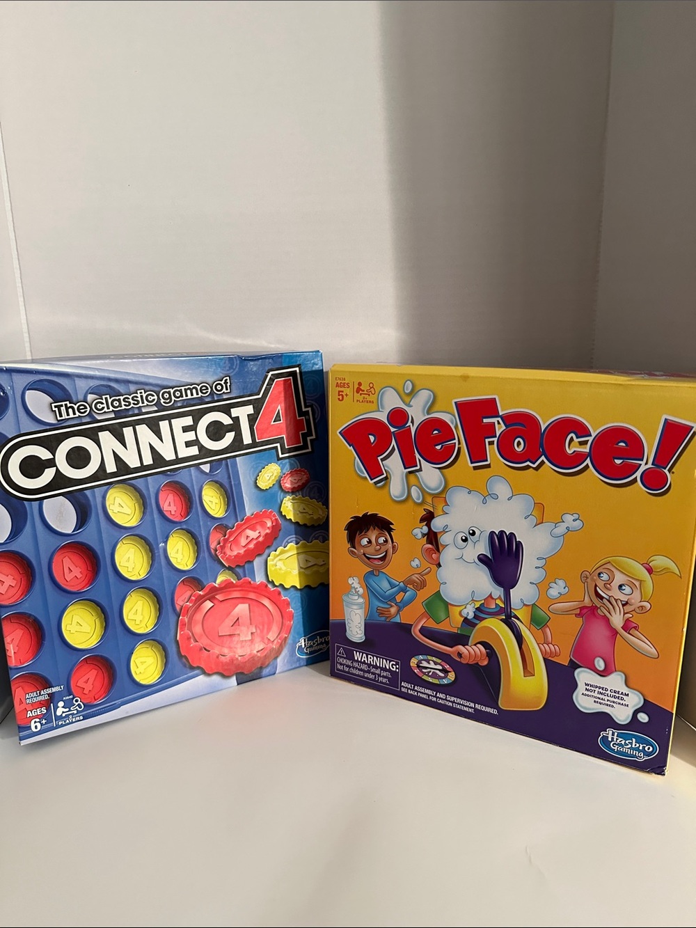 Game Bundle Pie Face! Game & Connect 4